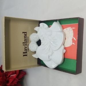 Haviland Limoges France Porcelain Christmas Angels in Original Box